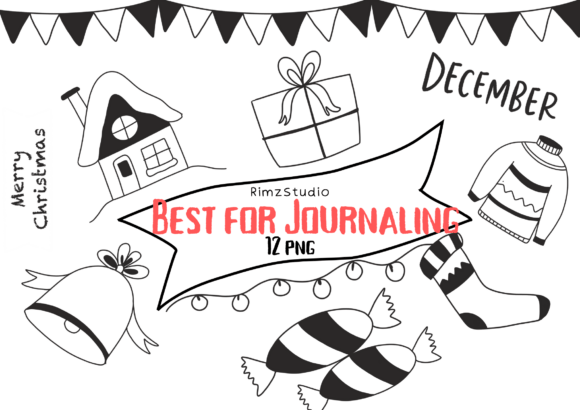 Christmas Elements Png: Festive Design Assets