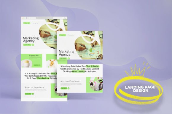 Creative Business Promotion Landing Page