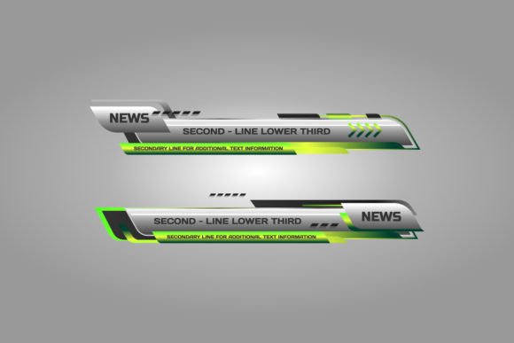 Elevating Visual Communication with the Modern Lower Third Broadcasting Banner