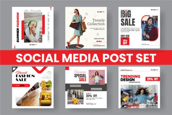 Fashion Sale Social Media Post Template