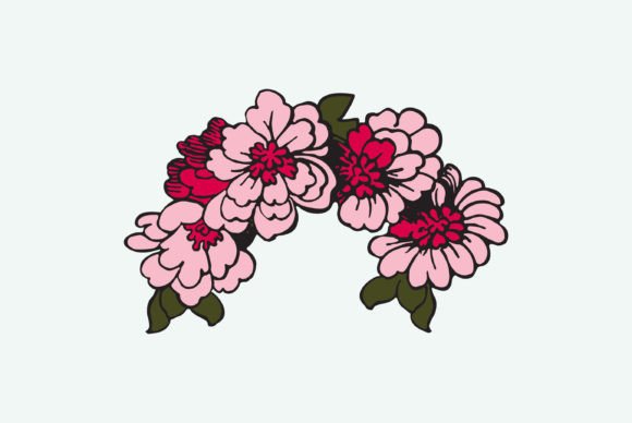 Festive Sakura on White Background: A Practical Design Asset Evaluation