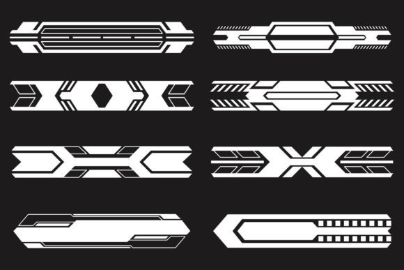 Futuristic HUD Interface Bar Elements: The New Standard for Digital Design