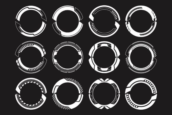 Mastering Futuristic Circular Interface Elements and HUD Frames for Modern Design